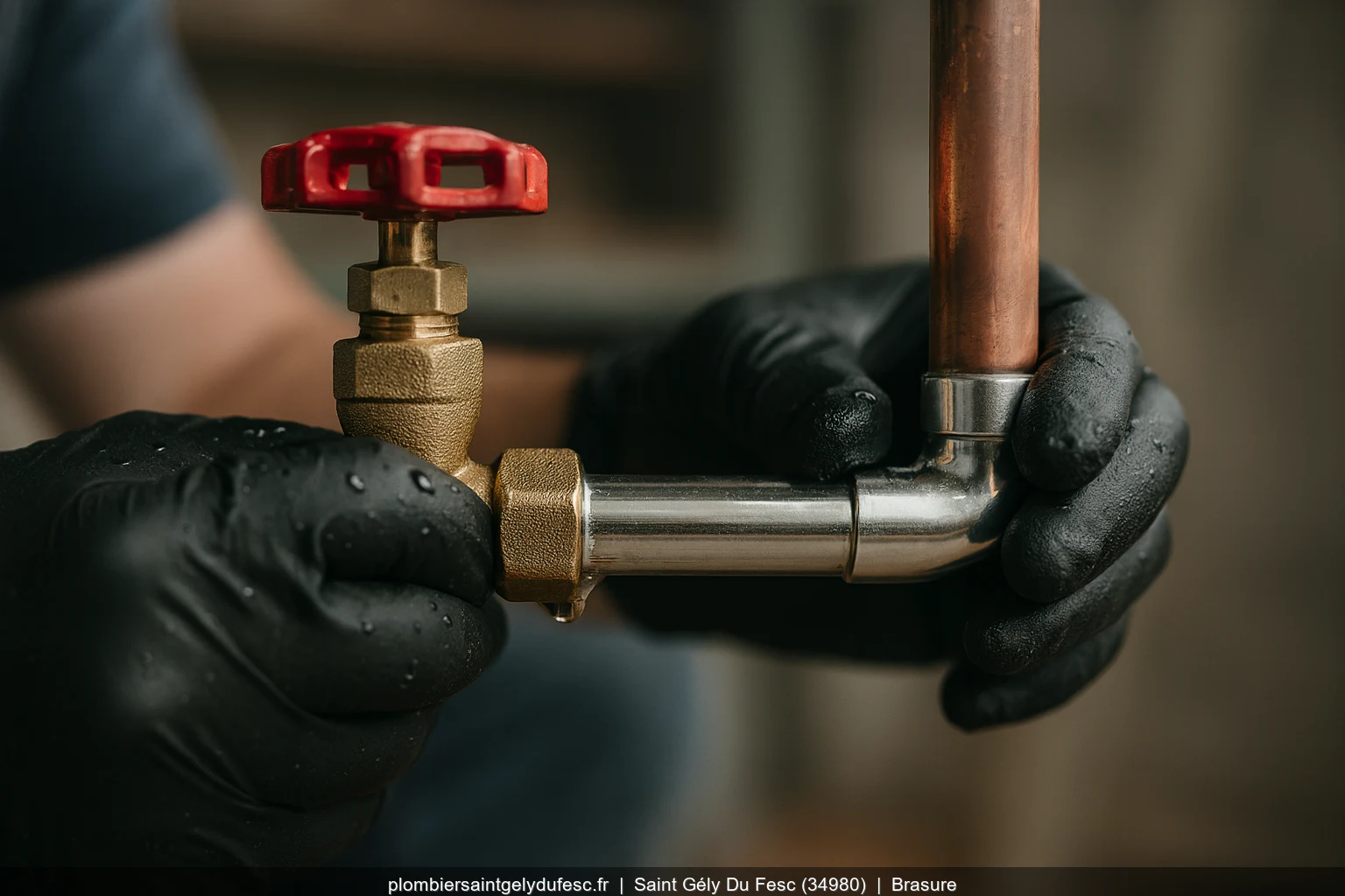 Reparation de canalisation a Saint-Gély-du-Fesc